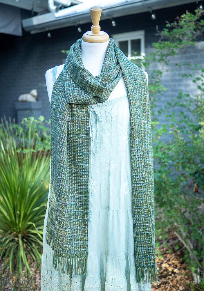 I Wish I was in Ireland Free Woven Scarf Pattern