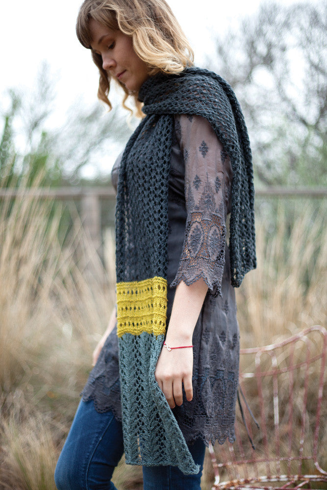 Lady Fern Lace Scarf Pattern – Hill Country Weavers