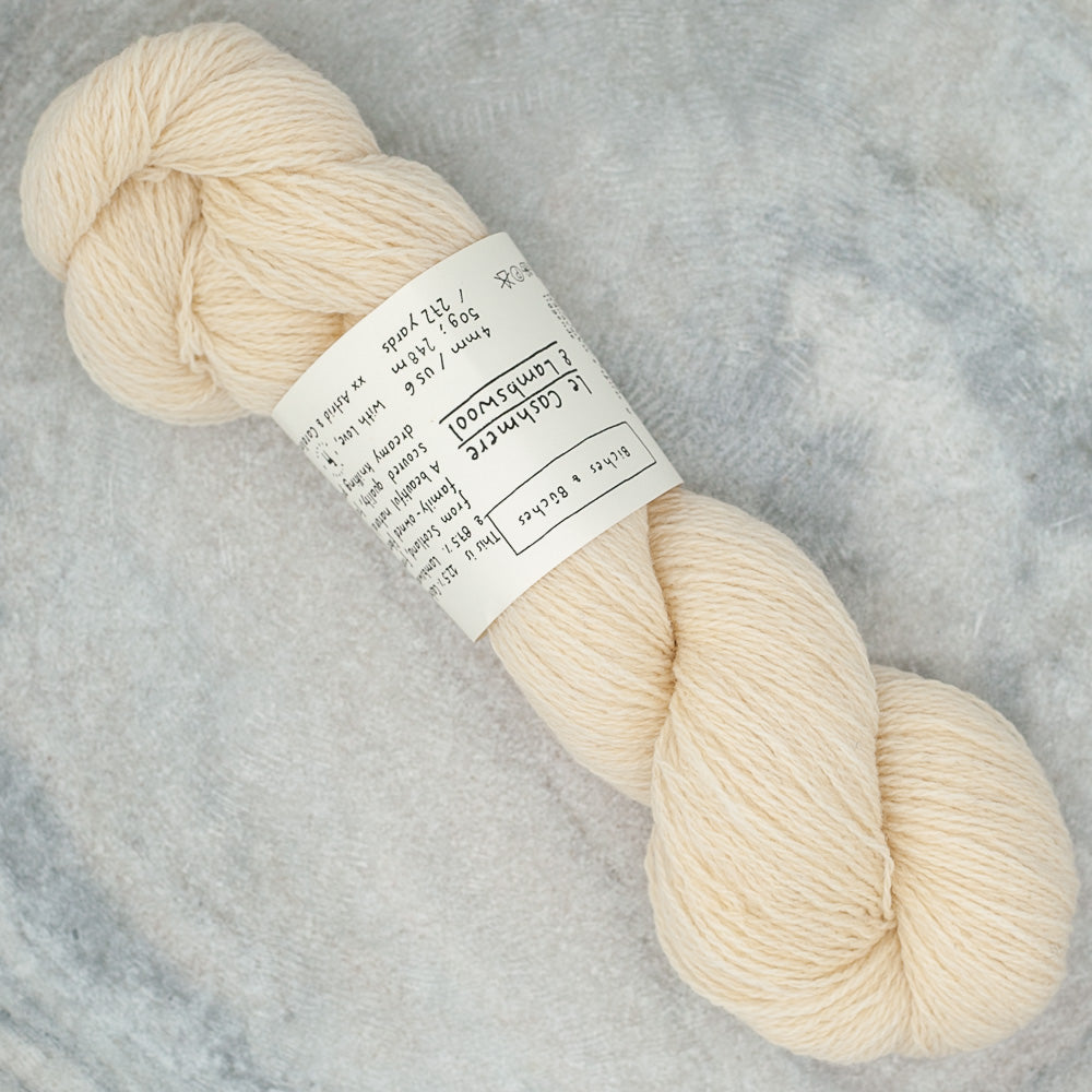 Cashmere Yarn in Dune, The Crafter's Box