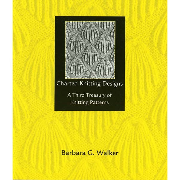 Charted Knitting Designs Third Treasury - Barbara Walker