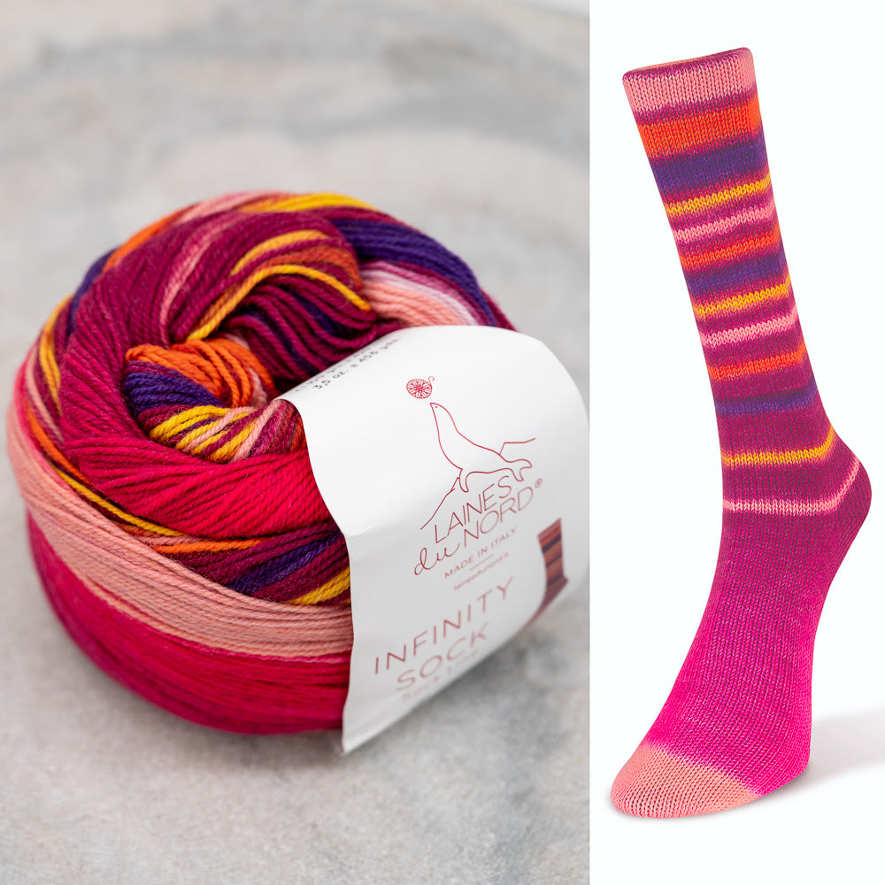 
                  
                    Load image into Gallery viewer, Laines du Nord Infinity Sock
                  
                