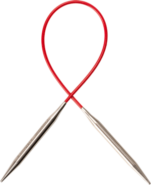 
                  
                    Load image into Gallery viewer, Chiaogoo 9&amp;quot; Knit Red Circular Knitting Needles
                  
                