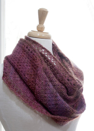 
                  
                    Load image into Gallery viewer, A Biased Rose Cowl Pattern
                  
                