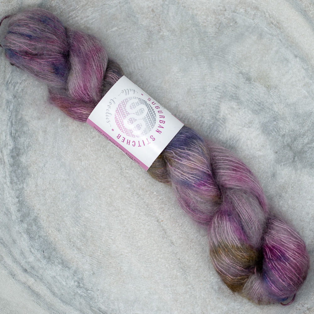 DIAMOND / MOHAIR 4Pcs 260m Soft Crochet Yarn Bundle Weaving Yarn for  Knitting Sweater Jacket - 07 Dark Heather Grey Wholesale