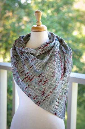 
                  
                    Load image into Gallery viewer, Autumn Road Shawl Pattern
                  
                