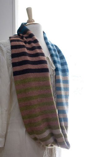 
                  
                    Load image into Gallery viewer, Road to China Striped Cowl
                  
                