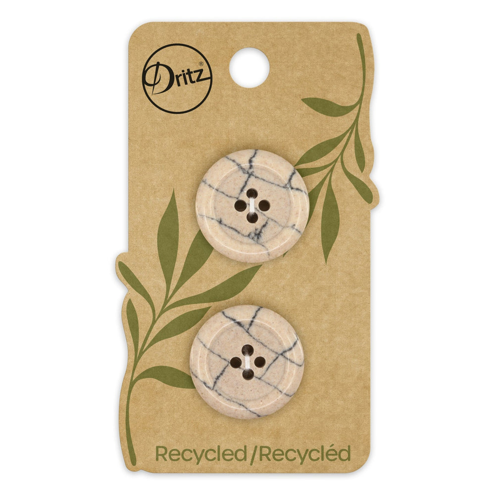 Dritz 23mm Recycled Plastic Buttons